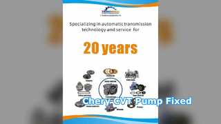 Chery CVT 오일 펌프 QR025 테스트 완료 및 준비 완료