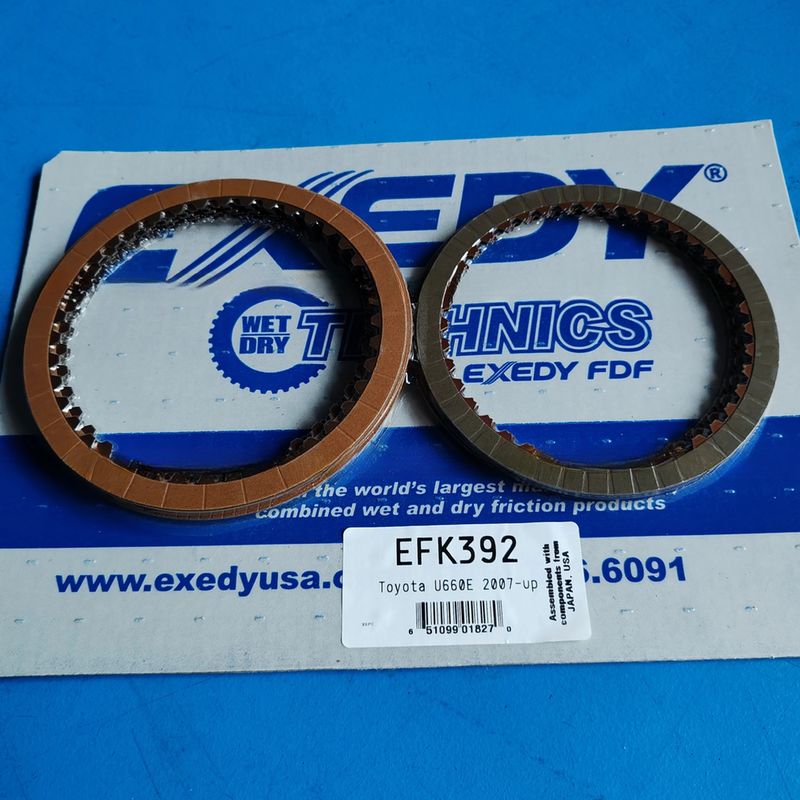 토요타/렉서스 캠리 ES350 RX350용 원형 U660E U660F 마찰 변속기 수리 키트