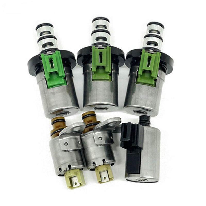 48420K-R 4F27E 6 PC / 1 세트 변속기 솔레노이드 키트 마즈다 2 3 5 6 CX-7 MPV에 적합