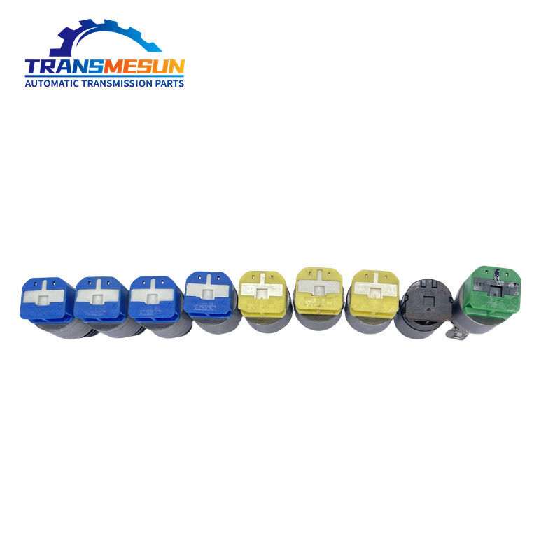 Transmesun 자동 변속기는 OE의 BMW 3 시리즈 F30에 8HP-50의 9 개의 소레노이드 밸브 수리 키트 세트로 제공됩니다. 0501221287